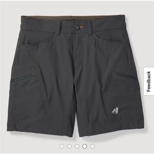 Eddie Bauer First Ascent Guide Pro Shorts Black 42